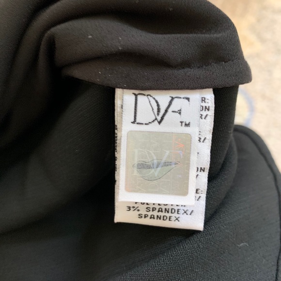 DVF black and white floral lace Betty top - Picture 5 of 5